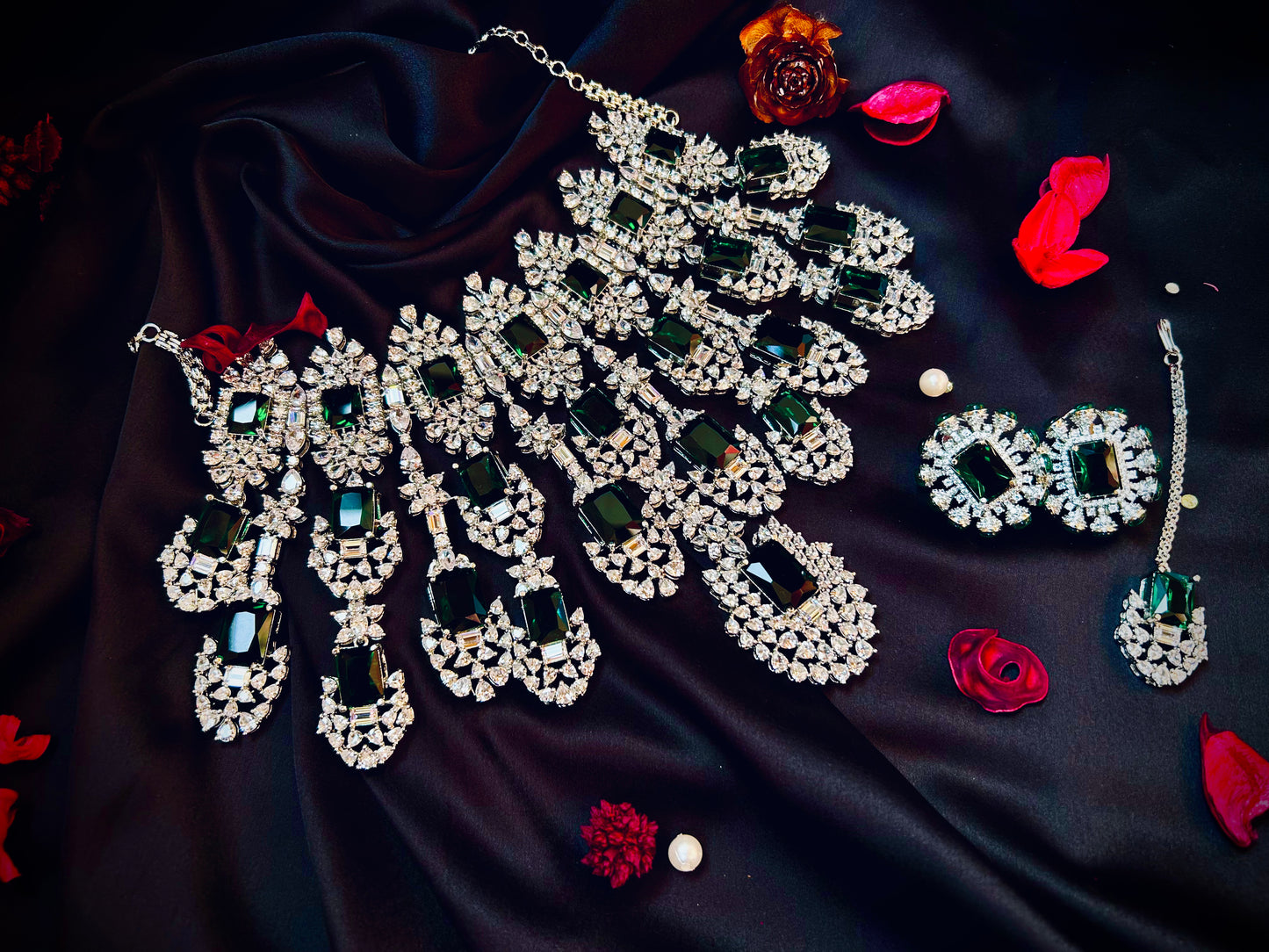 kiara wedding necklace set