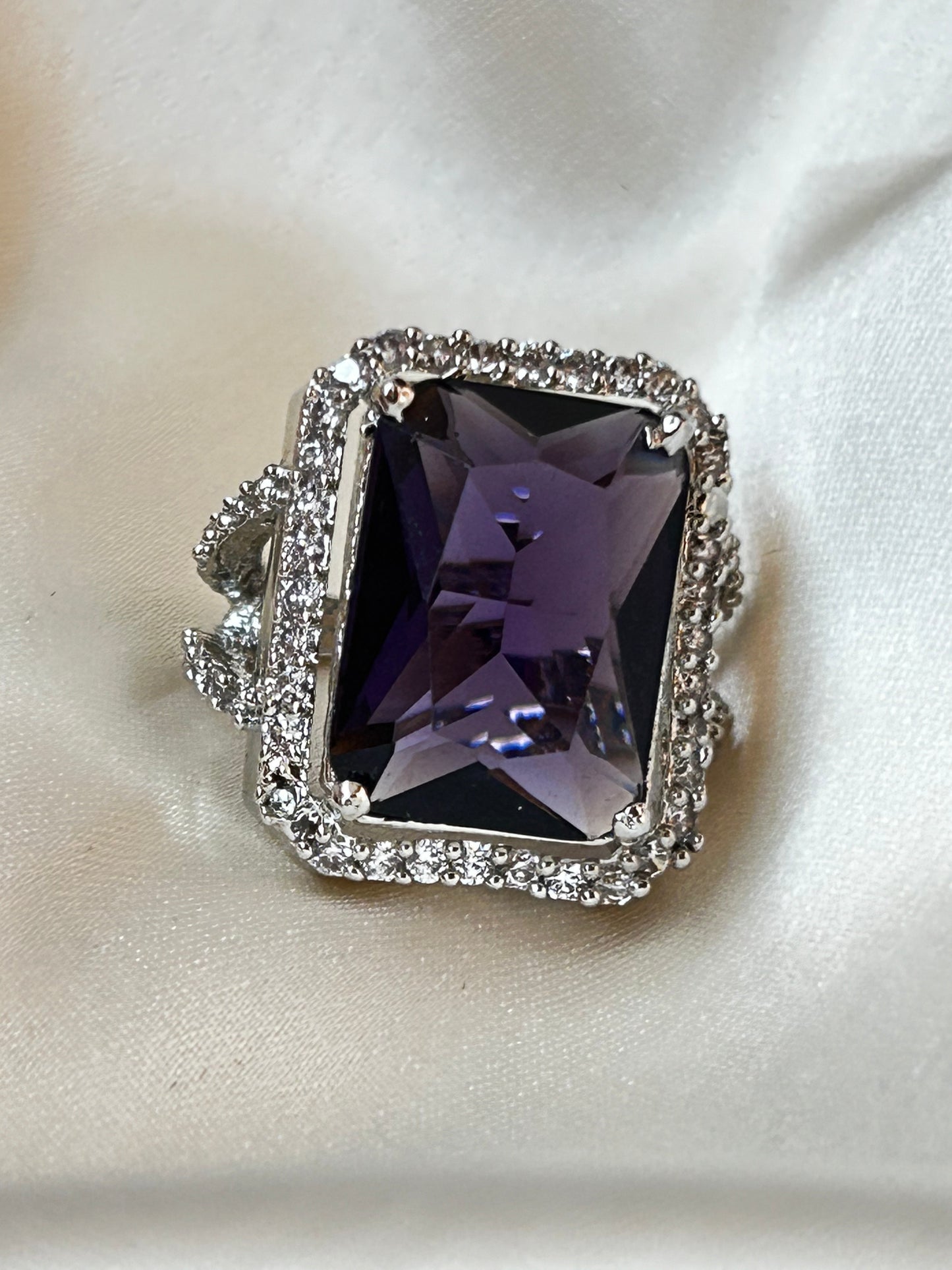 Purple maisha ring