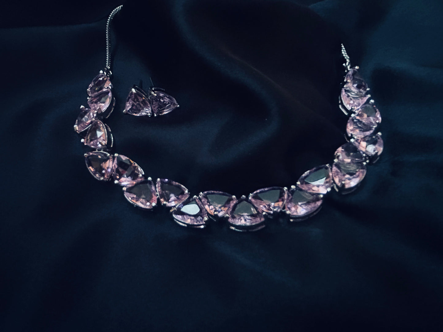 Sonali pink necklace