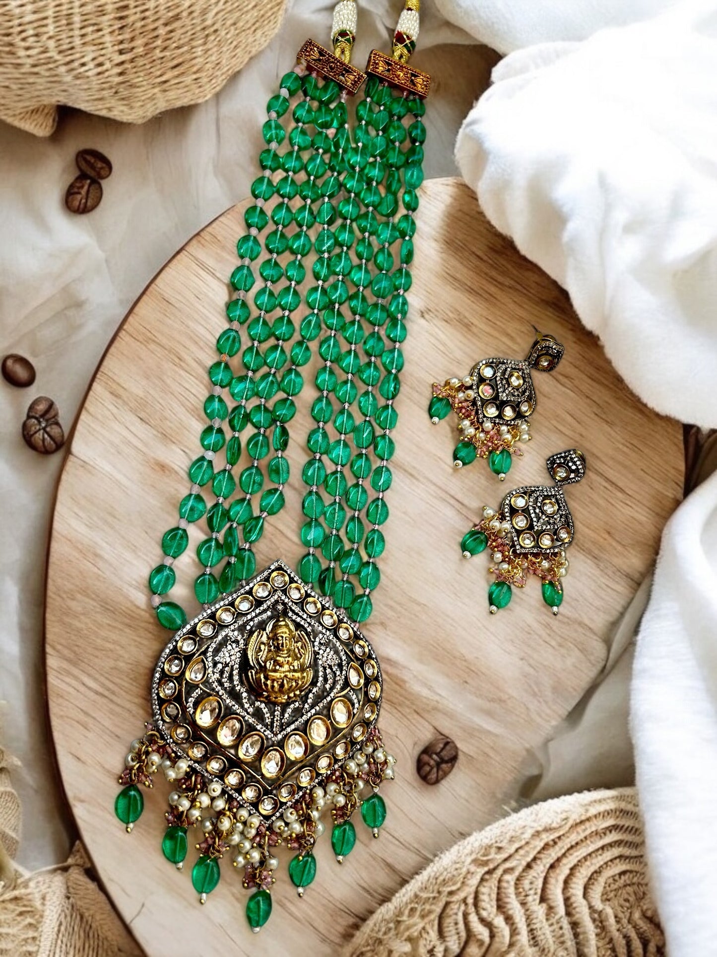 kashi Rani haar Temple Jewelry