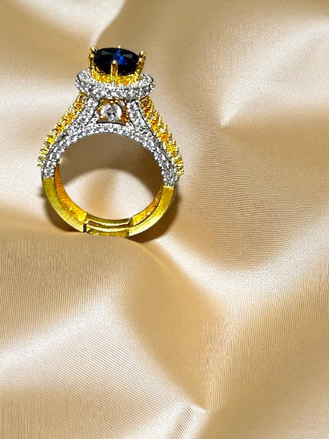 Zaya Sapphire Blue Ring