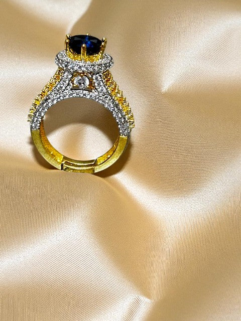 Zaya Sapphire Blue Ring