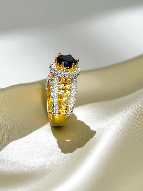 Zaya Sapphire Blue Ring
