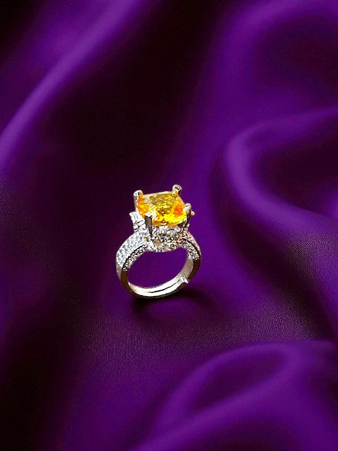 Nawaabi Yellow Ring