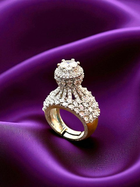 Crown Silver Ring