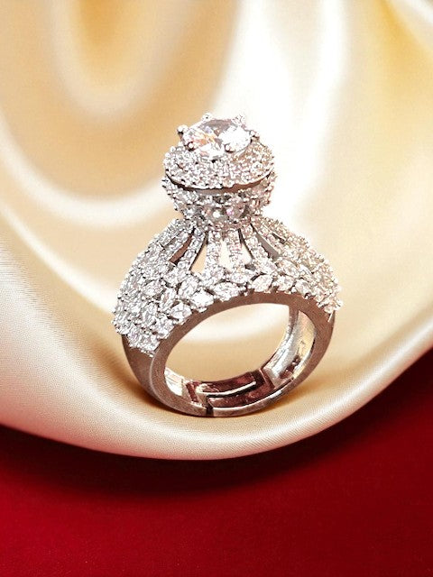 Crown Silver Ring