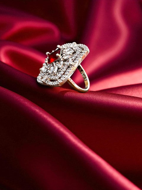 Ruby Phool Ring