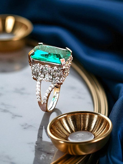 Sheen Sea Green Ring