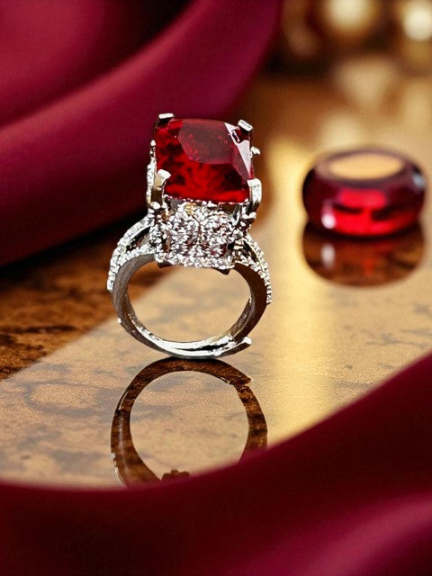 Sheen Ruby Red Ring