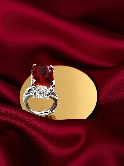 Sheen Ruby Red Ring