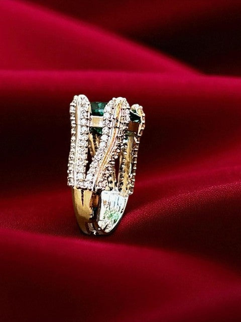 Noor Sea Green Ring