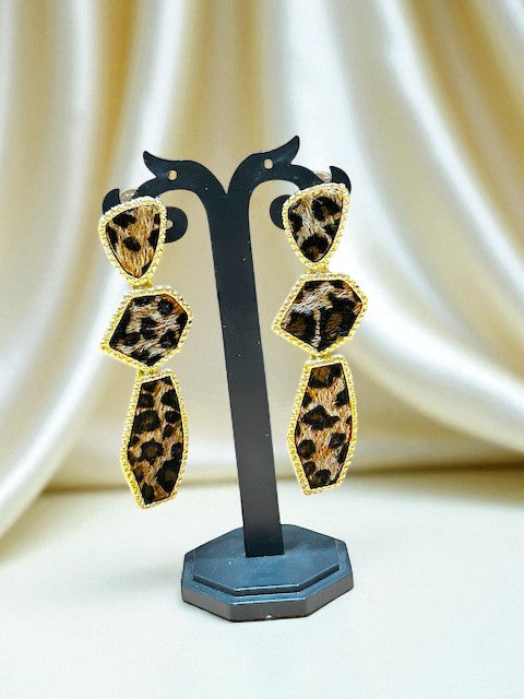 Leopard Earrings