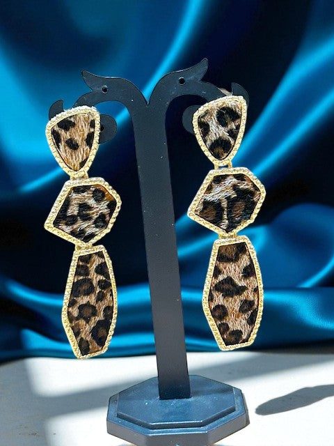 Leopard Earrings