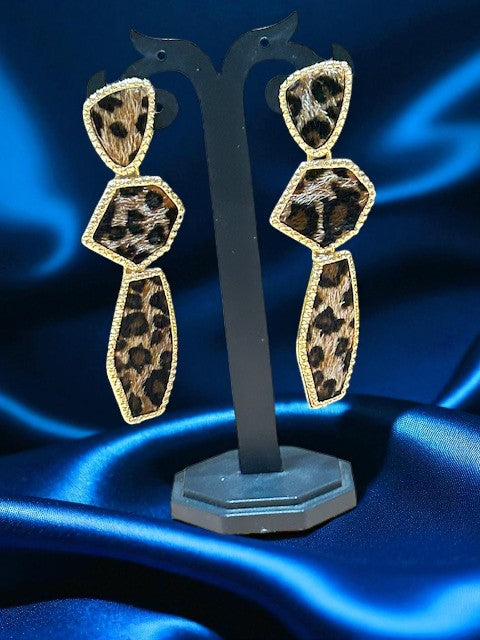 Leopard Earrings
