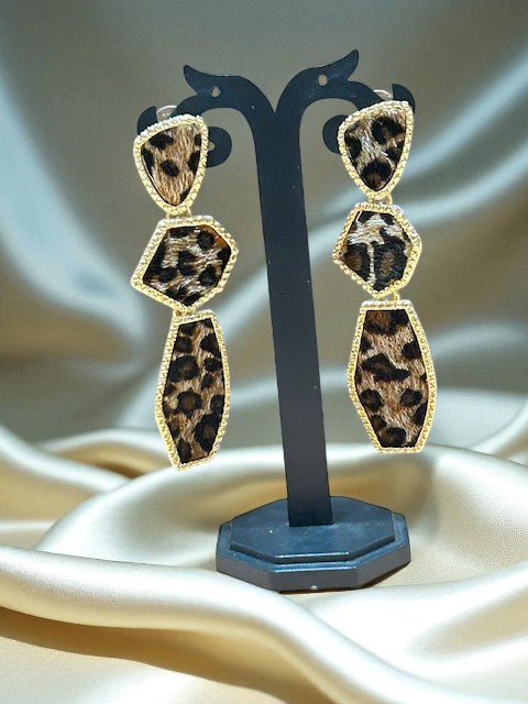 Leopard Earrings