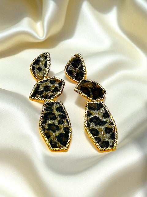 Leopard Earrings