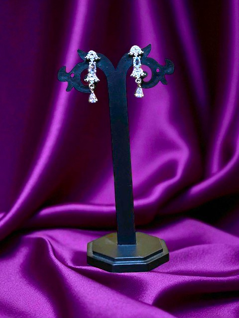 Crystal Veil Silver Set