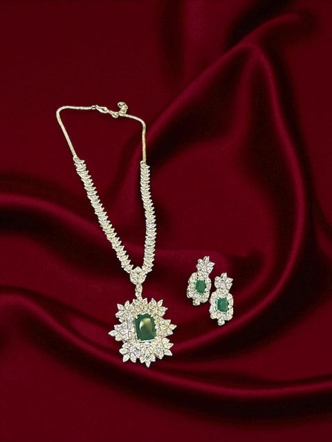 Emerald AD pendent Set