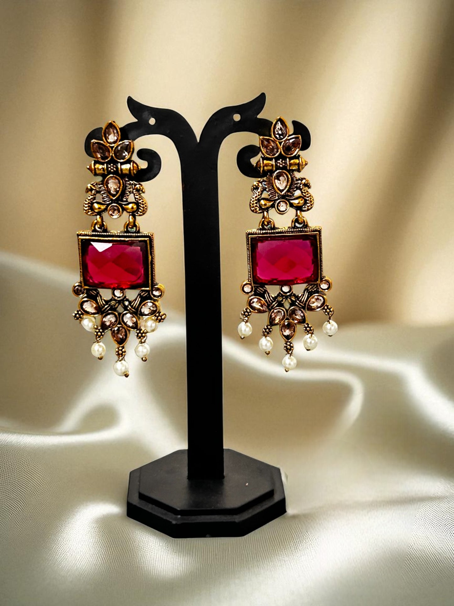 Ruby Rajwada Chandrika Earrings