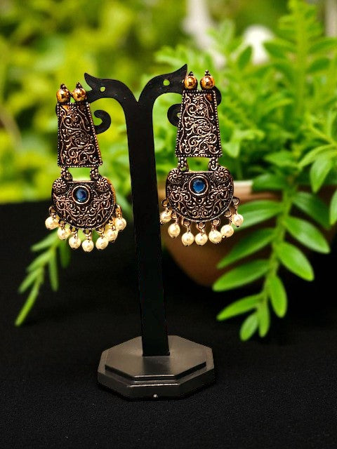 Heritage Lush Sapphire Earrings