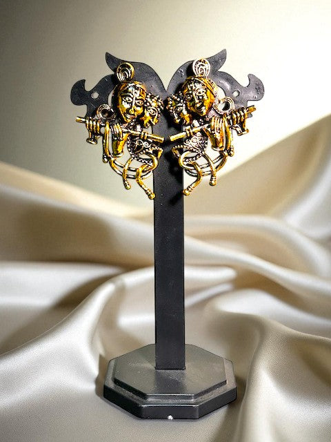 Vintage Radha-Krishna Earrings