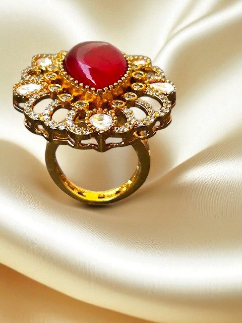 Adaah Ruby Ring