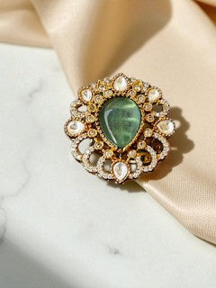 Adaah Mint Green Ring