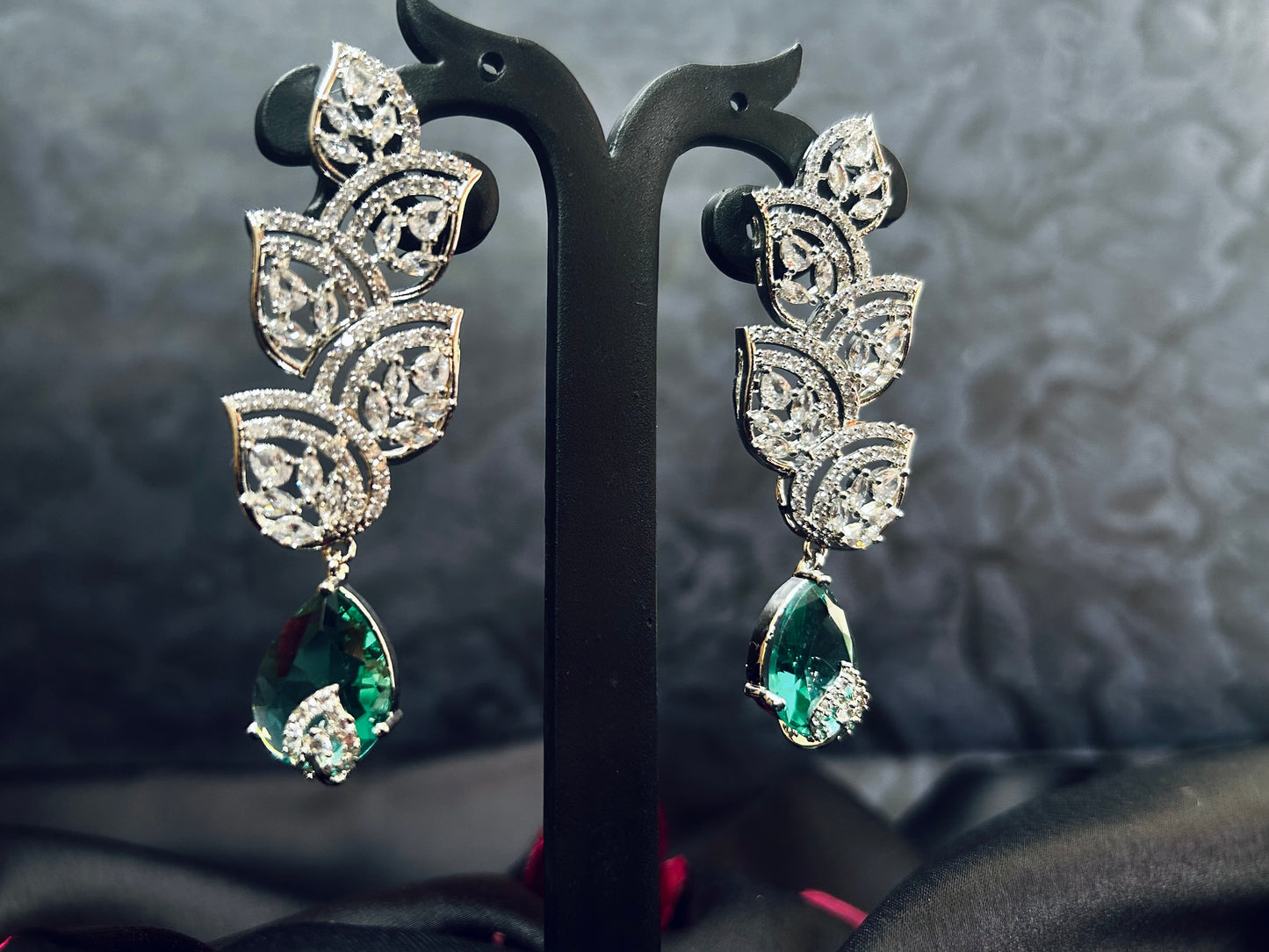 Alisha Earing emerald