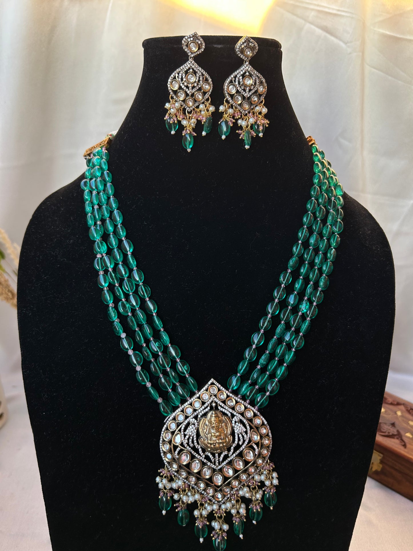 kashi Rani haar Temple Jewelry