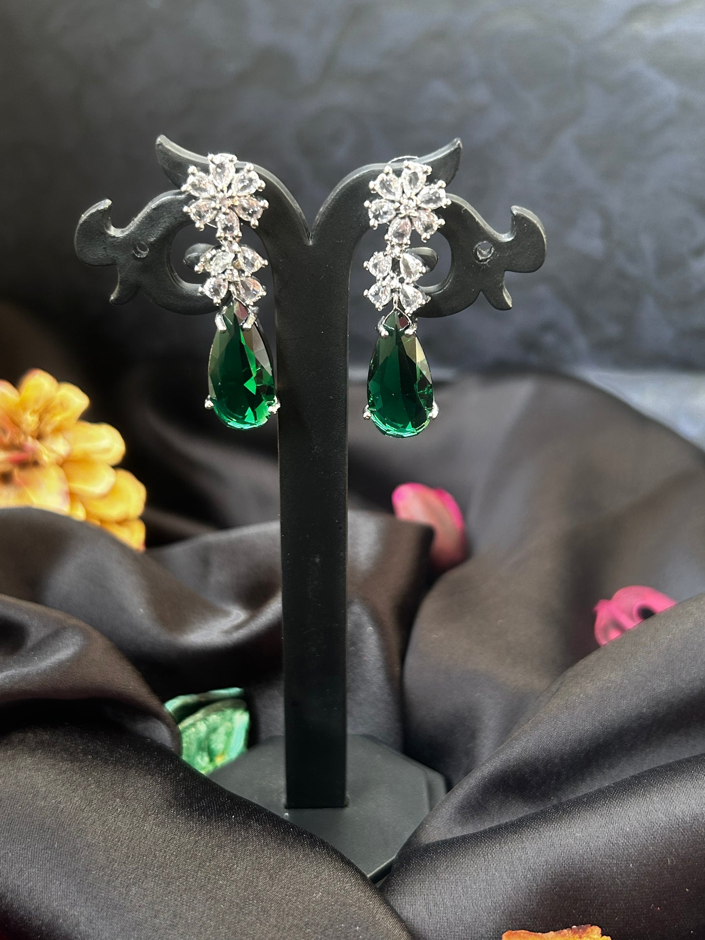 Akanksha Emerald Earings