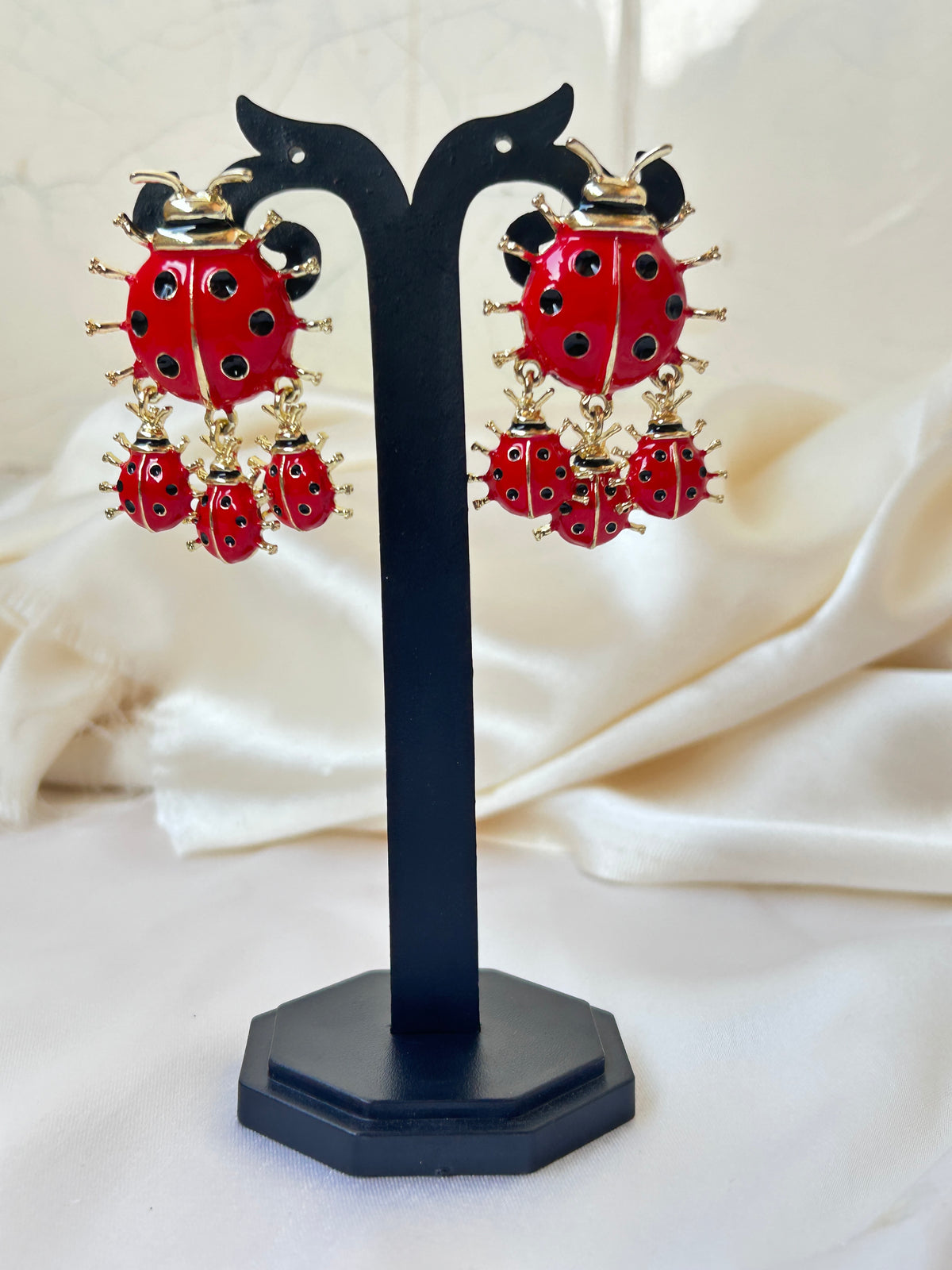LadyBug  Earrings