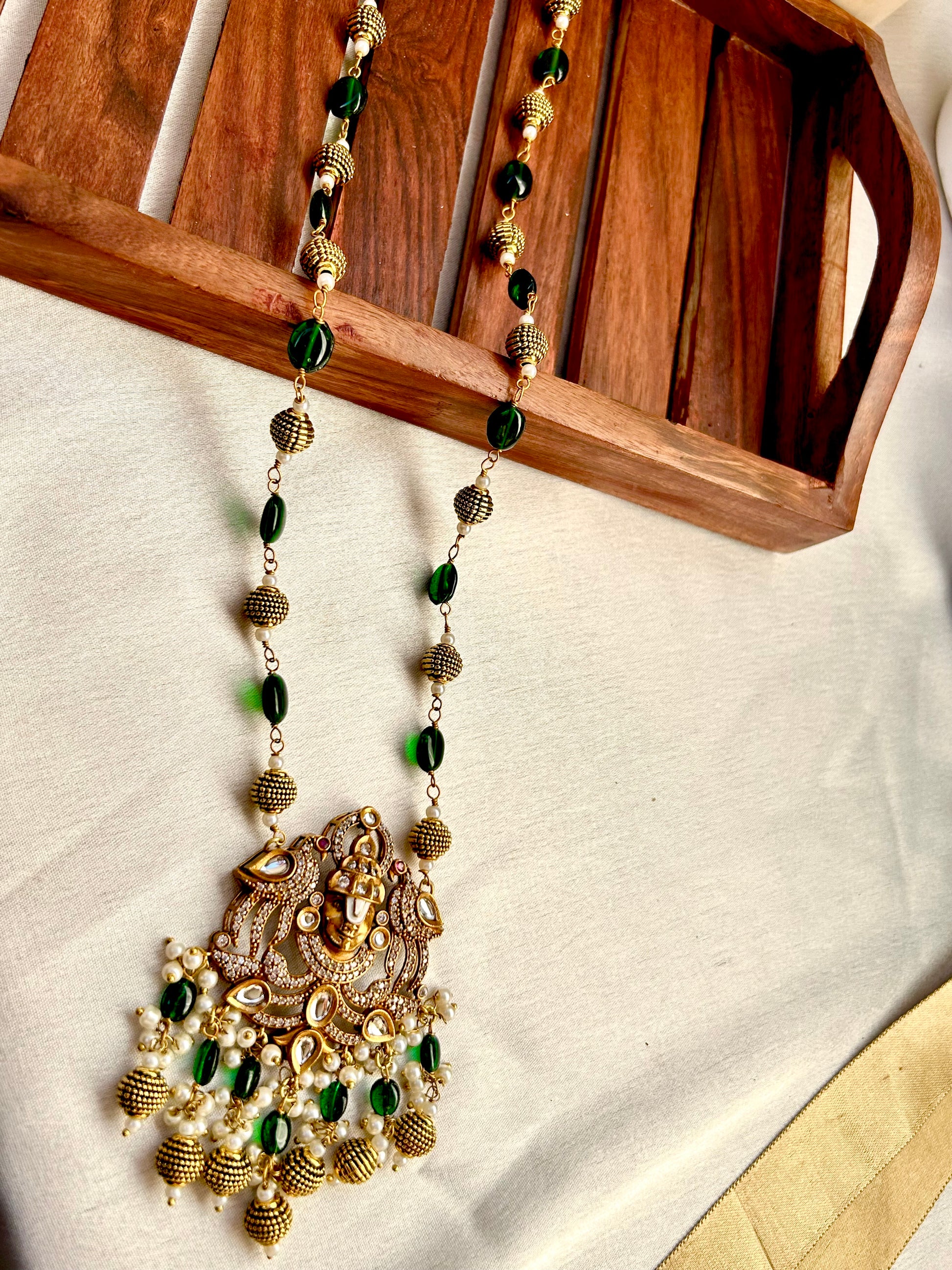 keshavi green Temple rani haar