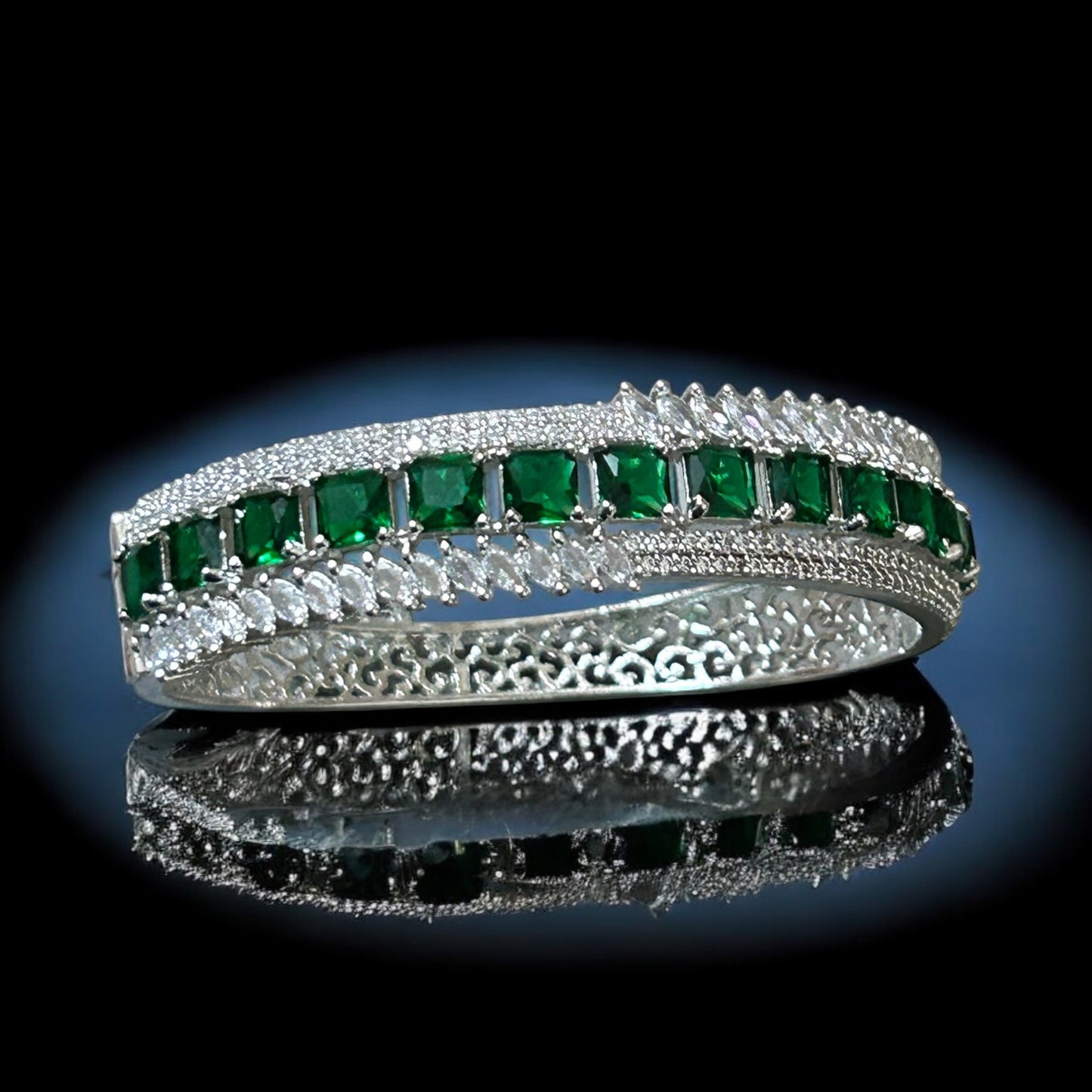 Diana Emerald  Bracelet