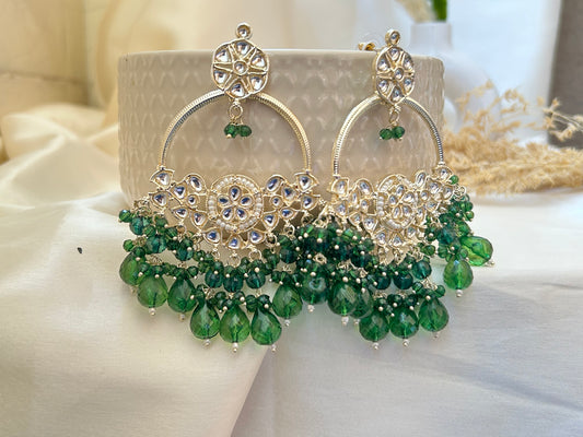 Heeral green  chanbali