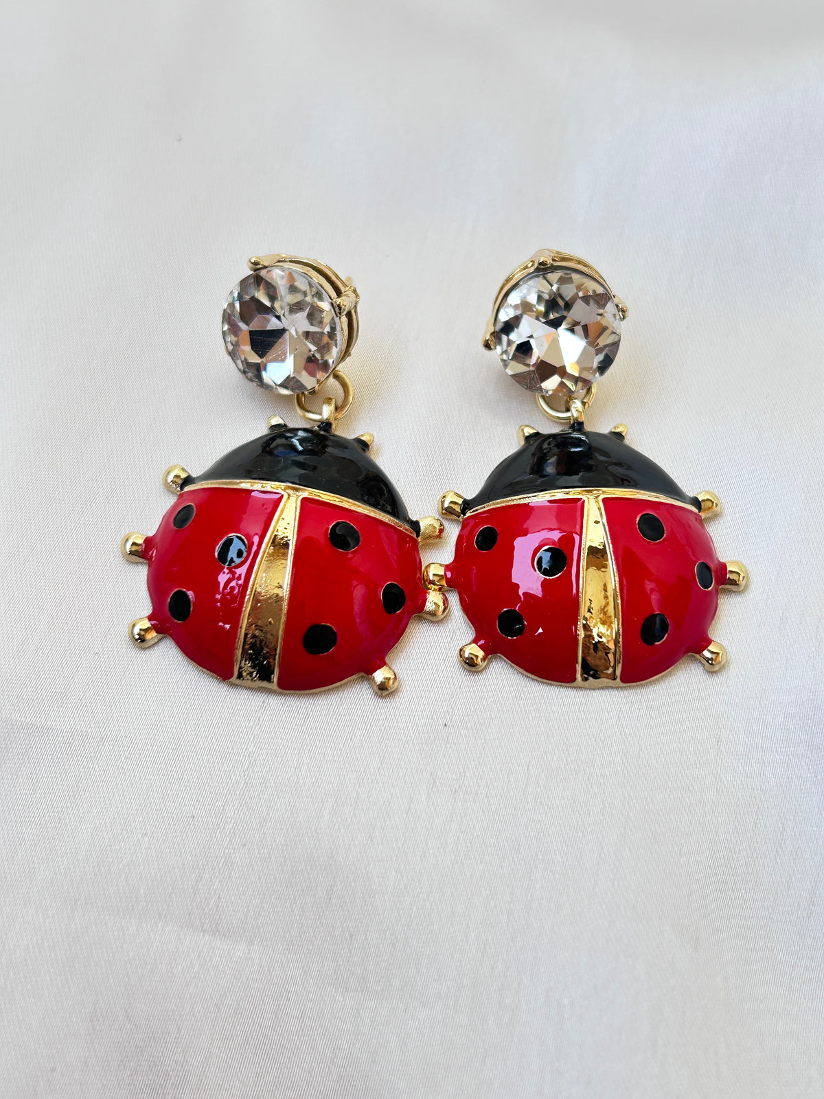 LadyBug Earrings