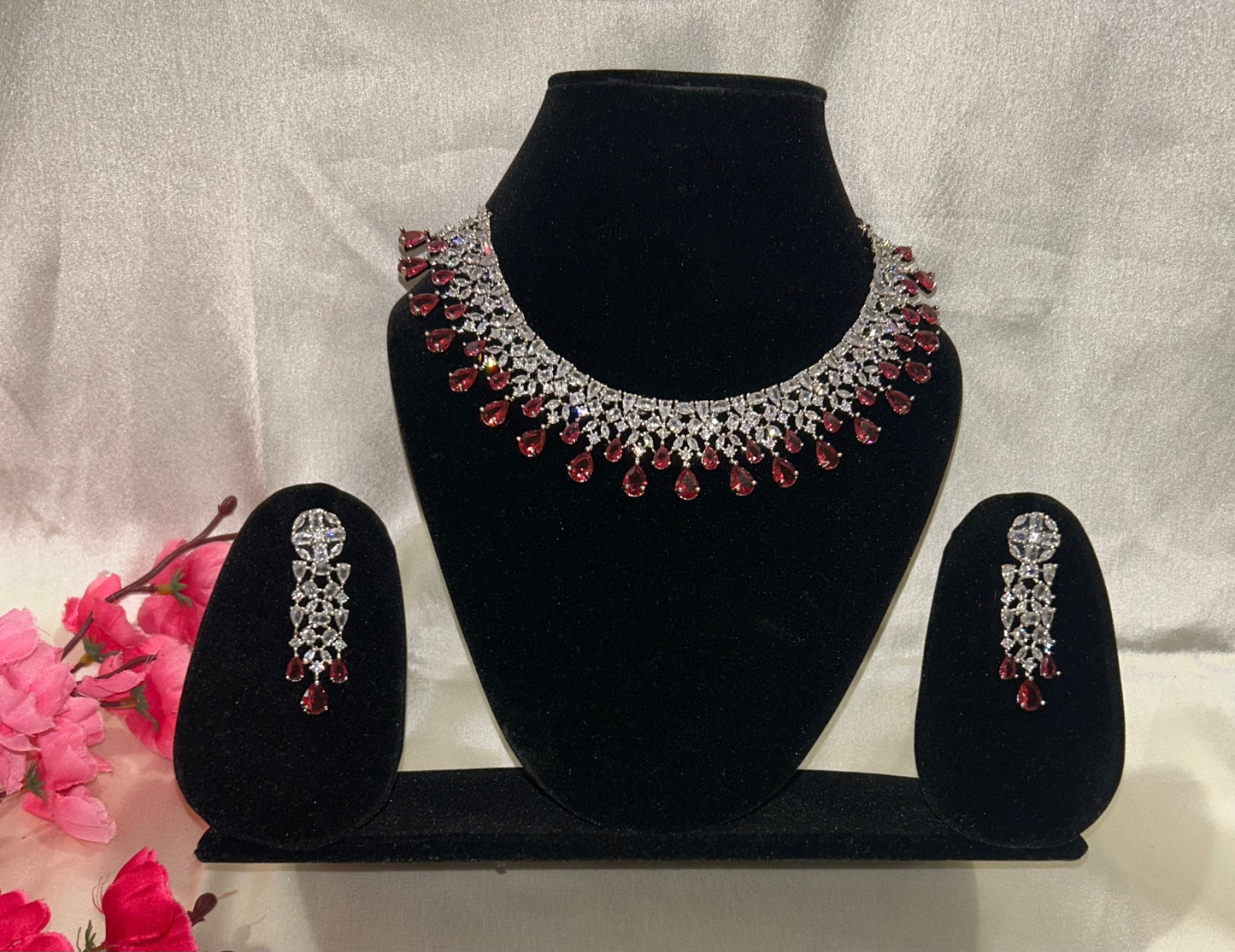 Ahana ruby necklace
