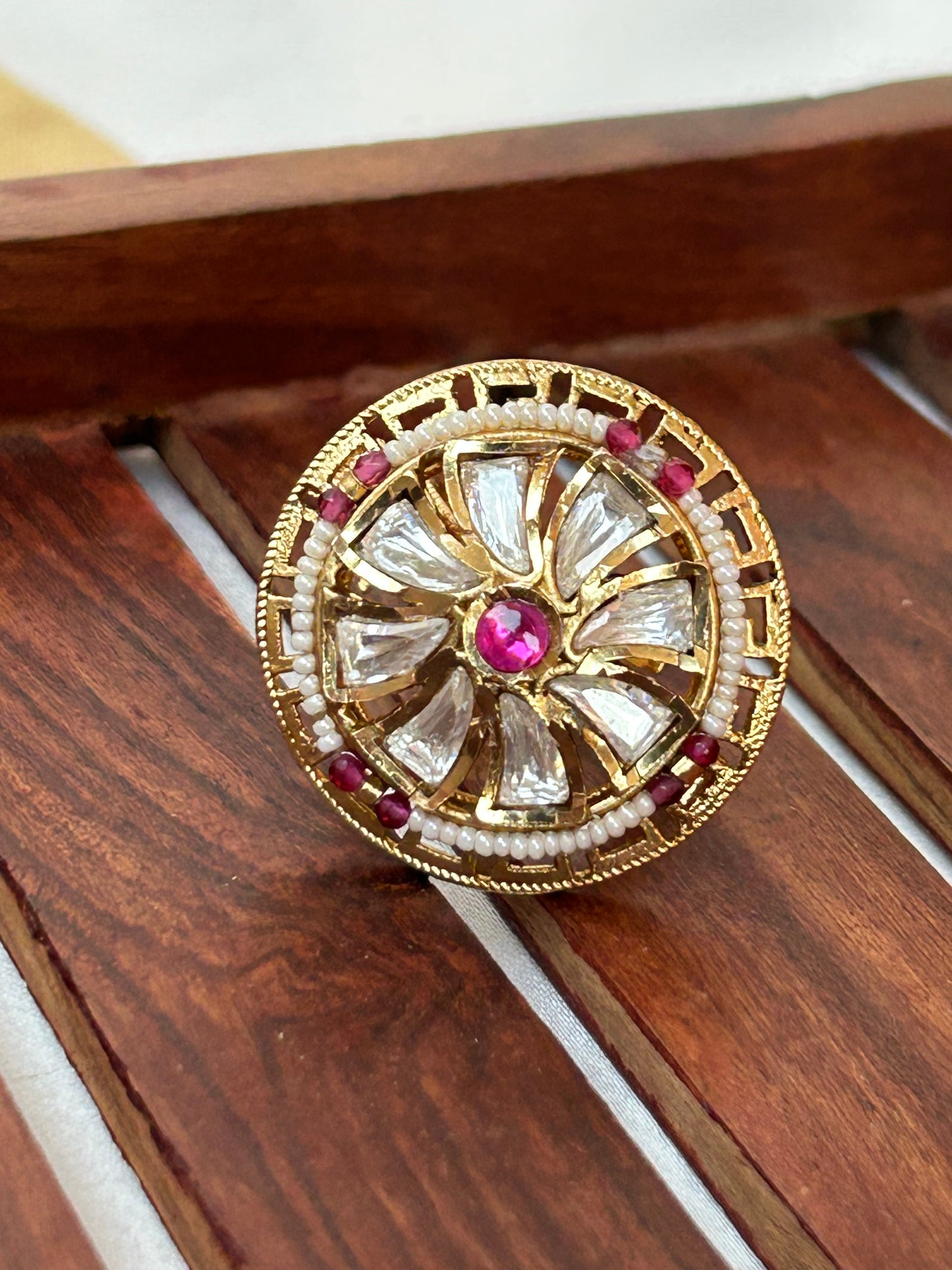 Adhira antique ring
