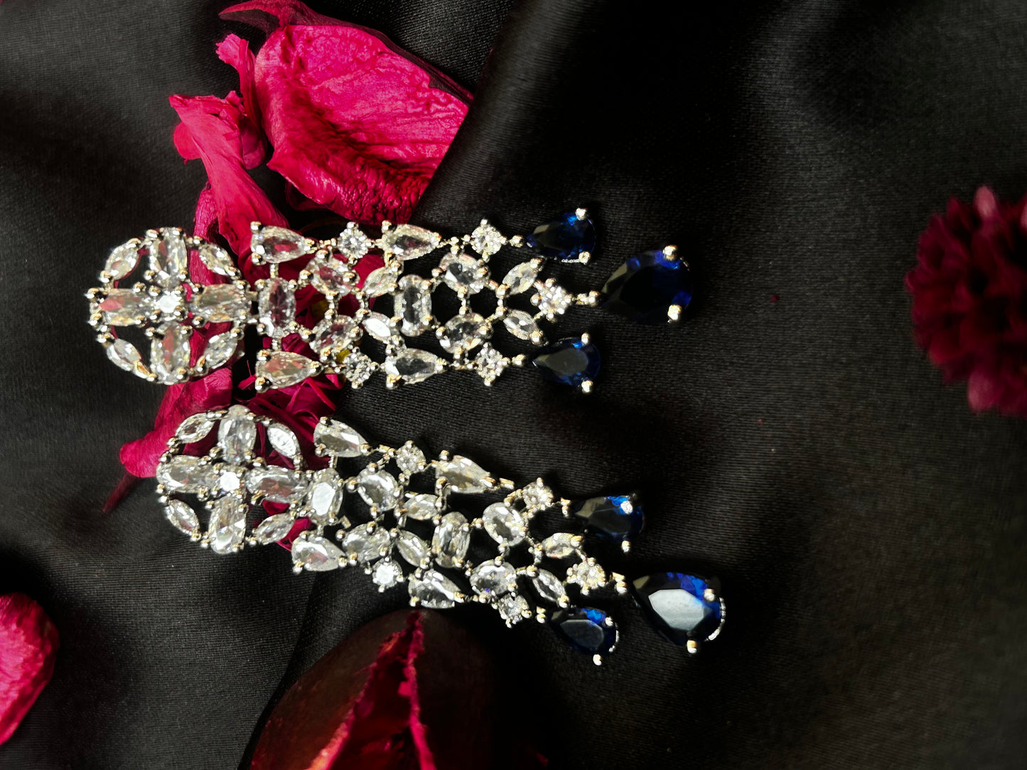 Ahana navy necklace