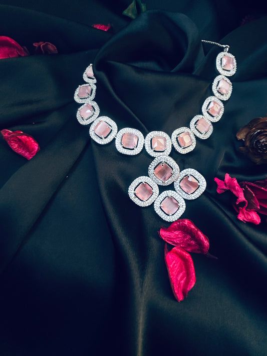 Alisha pink necklace