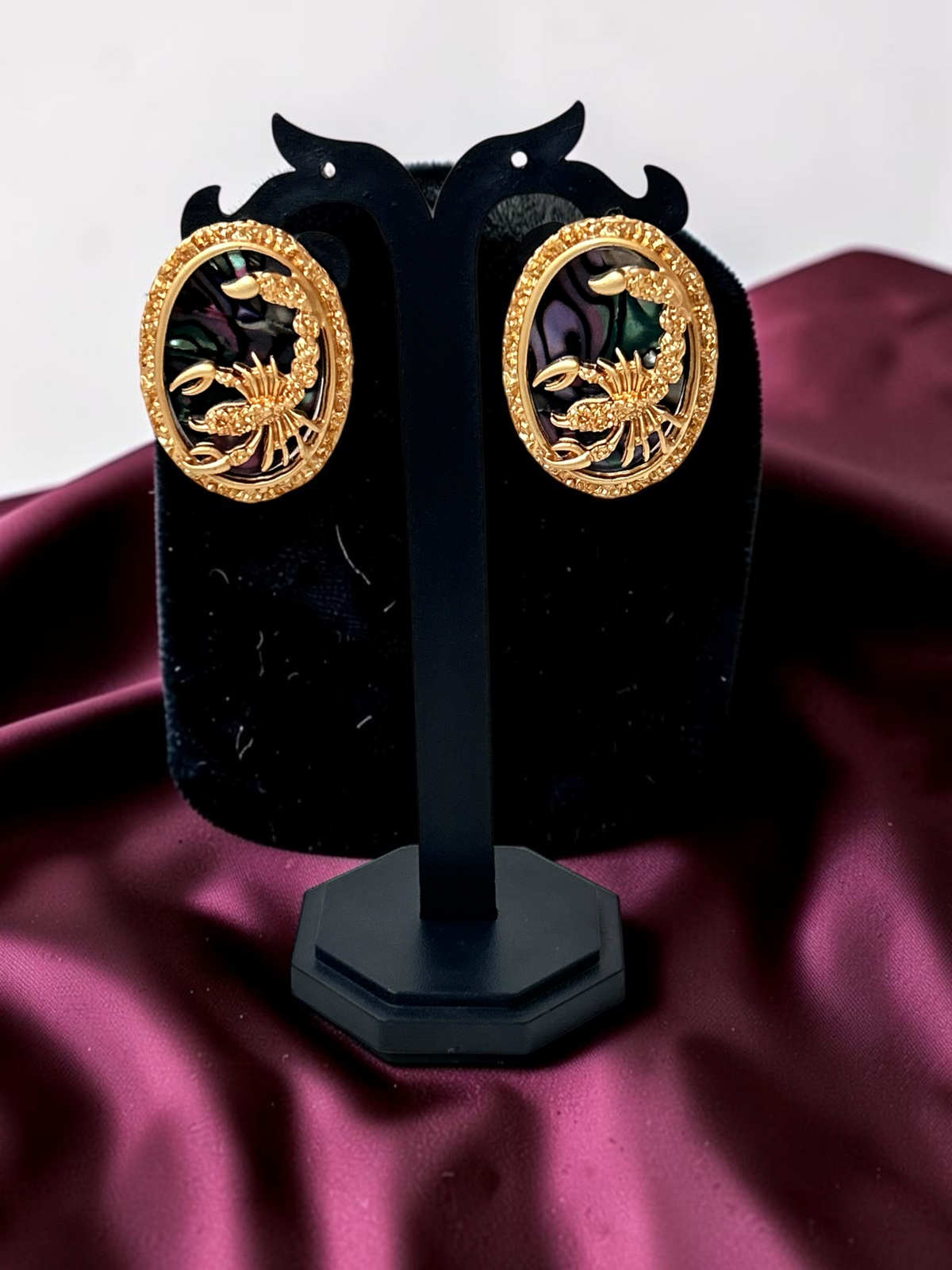 Golden scorpion Earrings