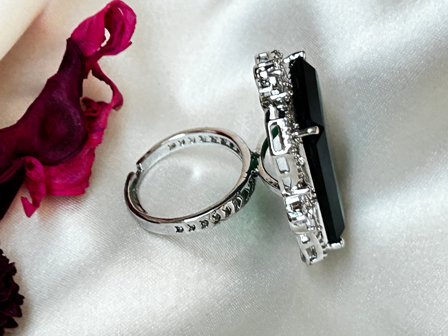 Alisha Emerald ring