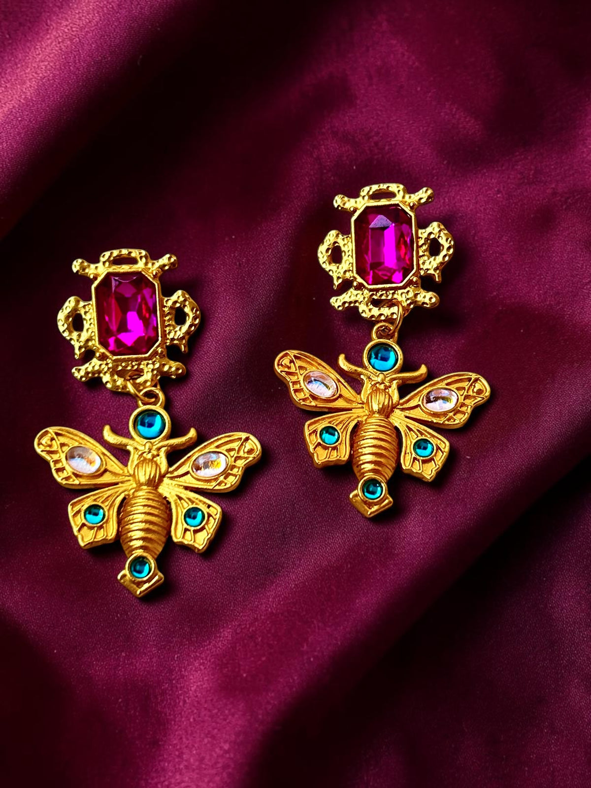 Golden Flutter Earrings