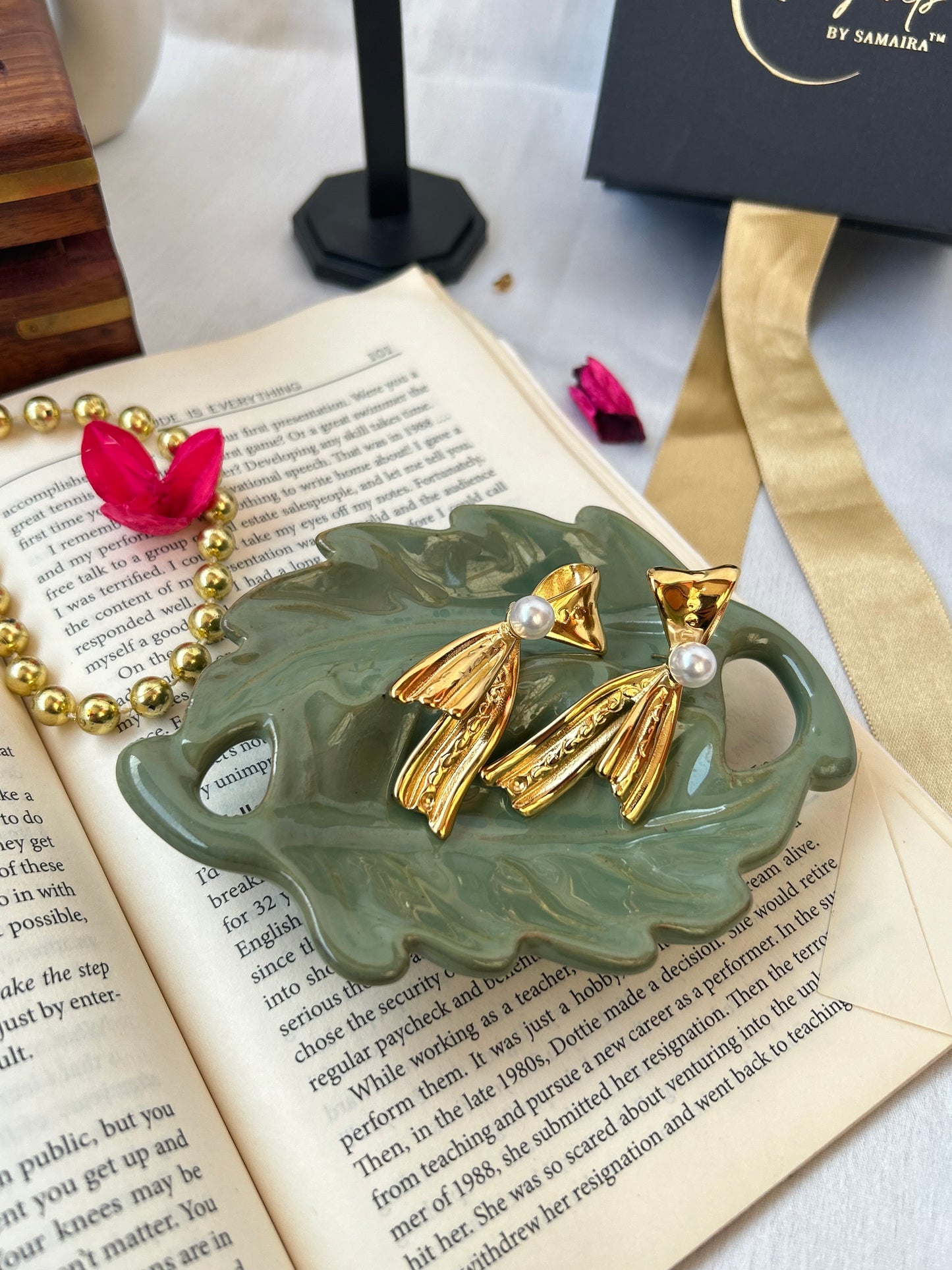 Bow Glow Earrings