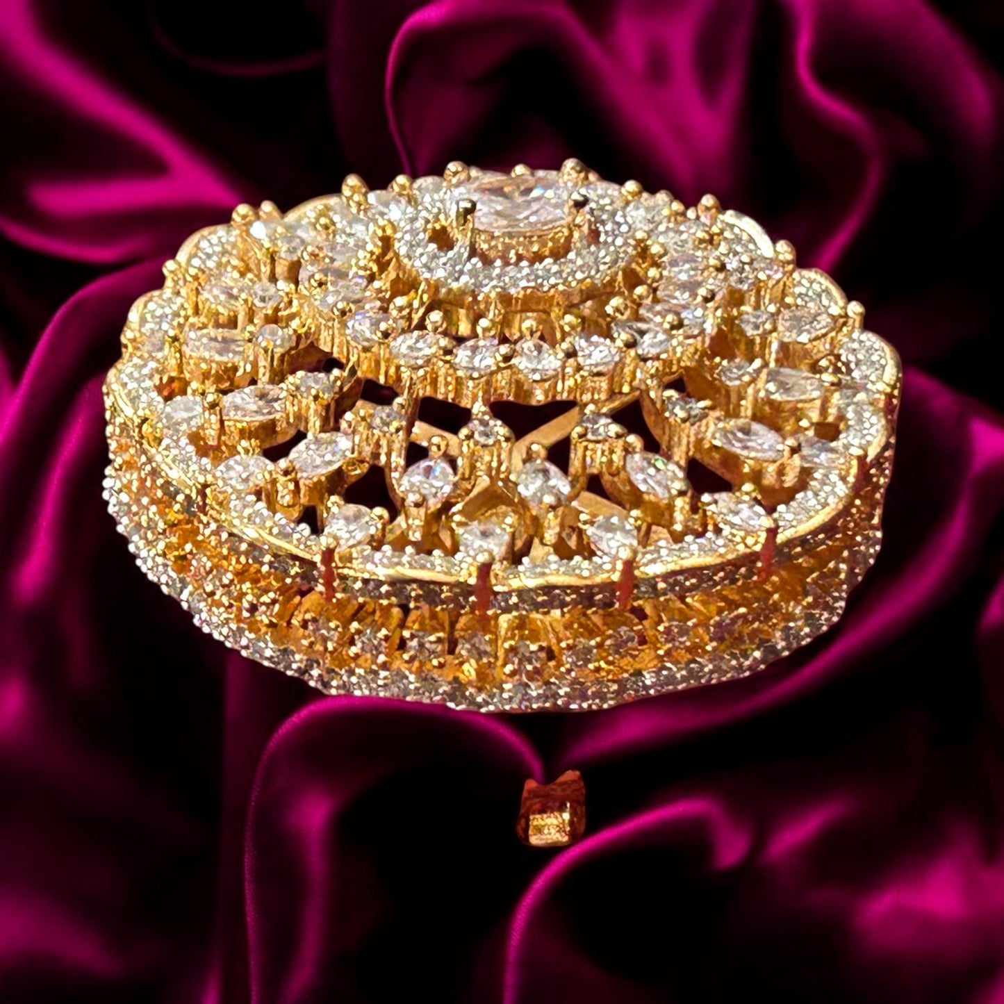 Sunflora Statement Ring