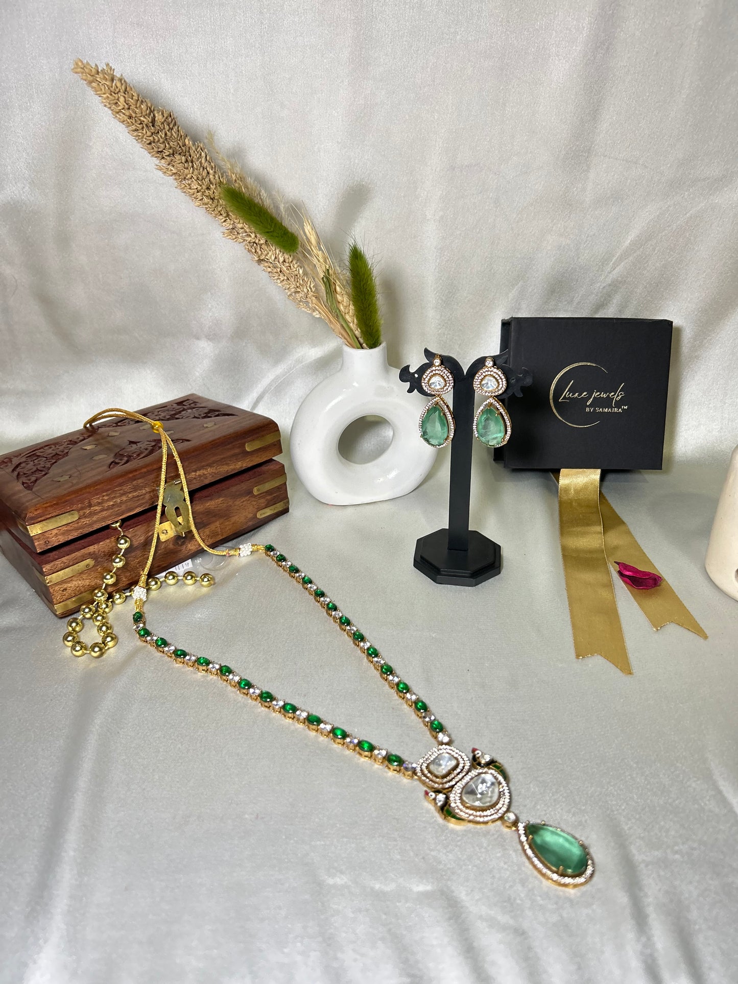 Zaara sea green Set