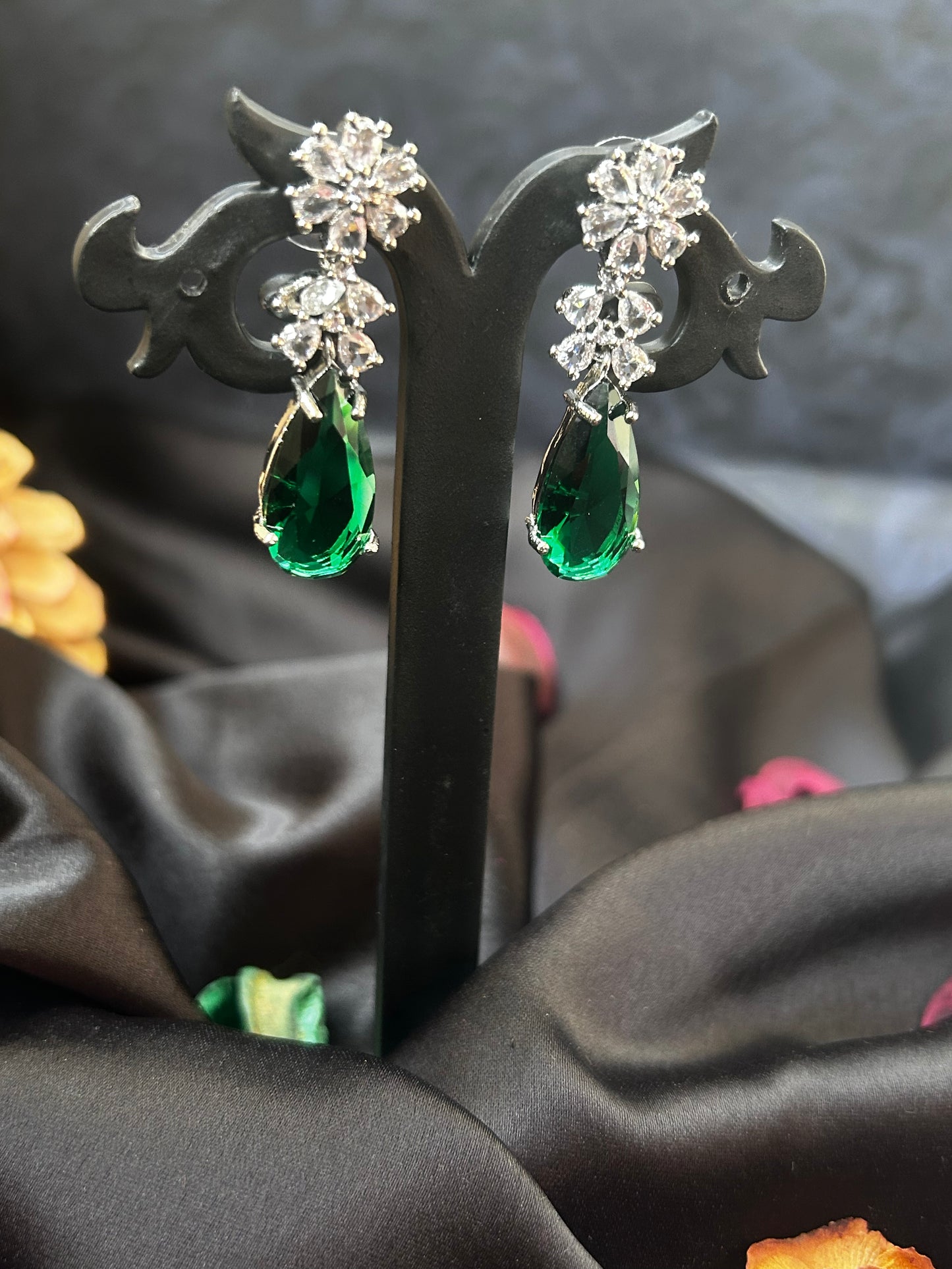 Akanksha Emerald Earings