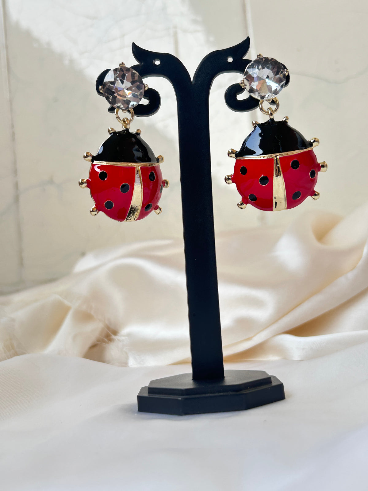 LadyBug Earrings