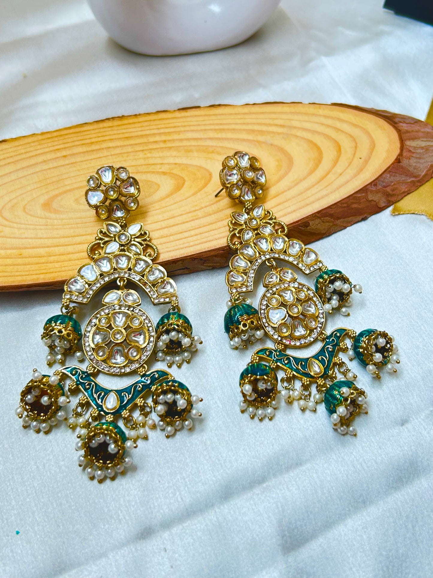 Bani Rama blue chandbalis