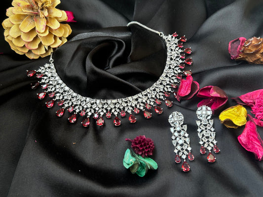 Ahana ruby necklace