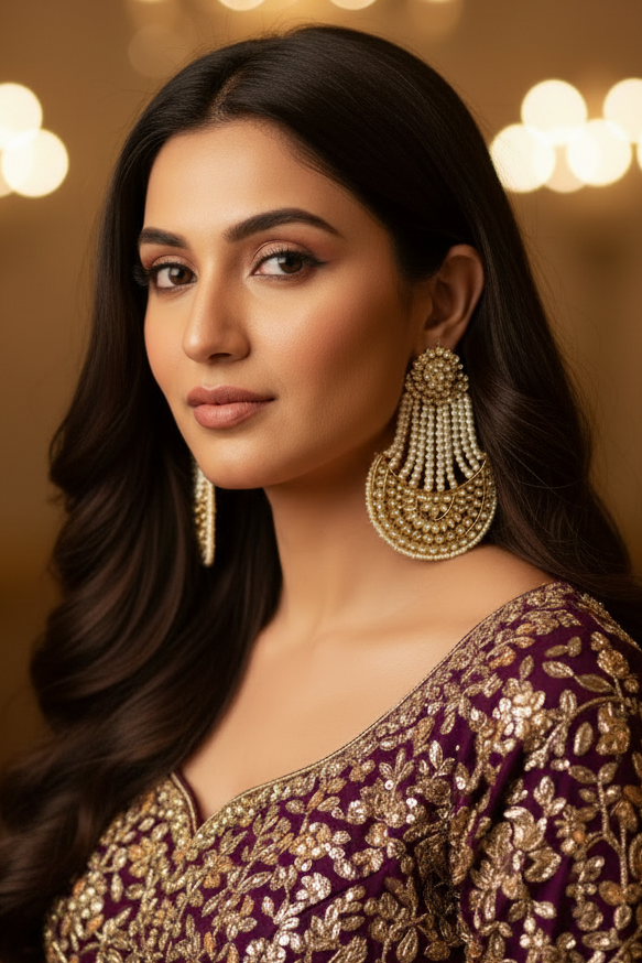 Keshavi Ivory Chandbali